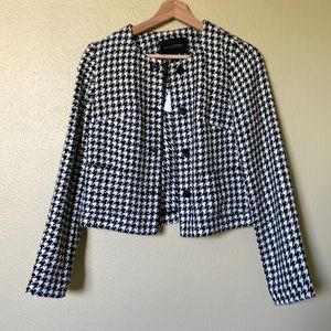 Houndstooth jacket